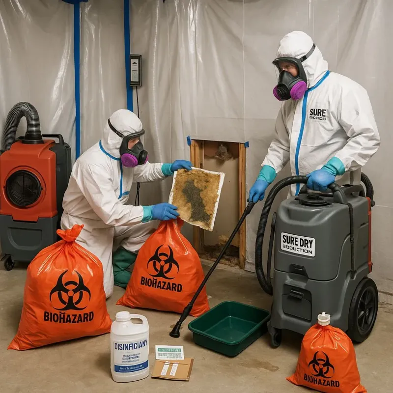 Contaminated Water Handling Protocols process in Grove City, PA