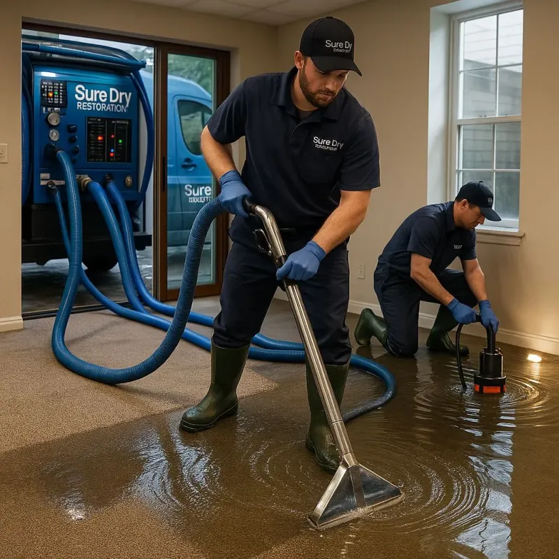 Water Extraction and Removal process in Grove City, PA